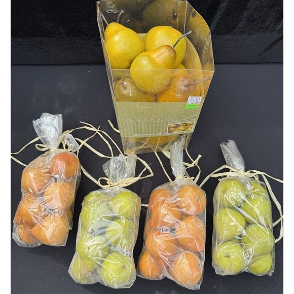 Artificial Fruit Various Types Fall Thanksgiving Halloween Decorations Larg Lot - Picture 7 of 10